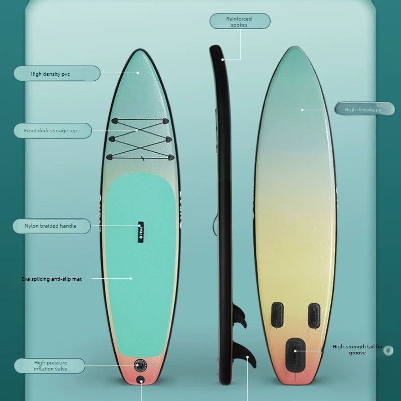 Fishing Kayak Paddle - Elektryczna deska SUP z silnikiem, ponton,