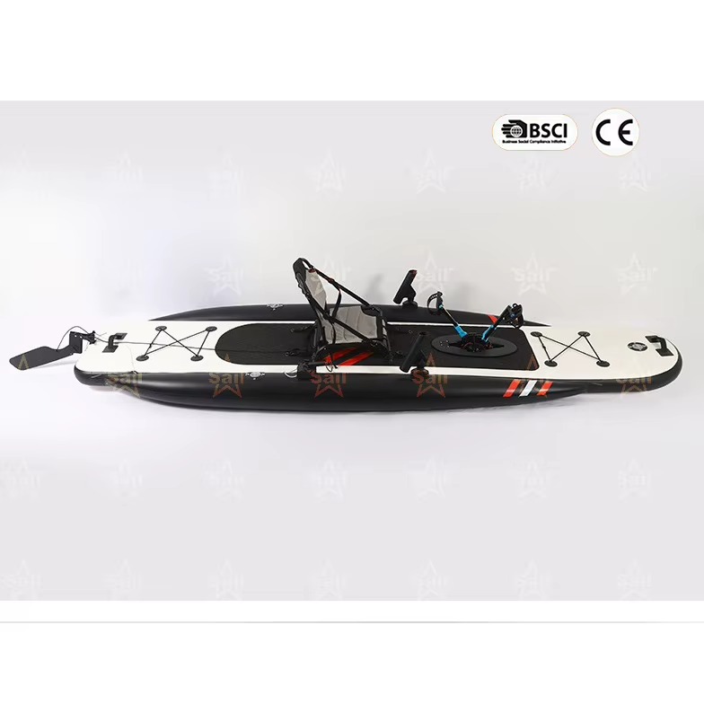 Fishing Kayak Sit On Top - Fabrycznie produkowany dmuchany kajak wędkarski z