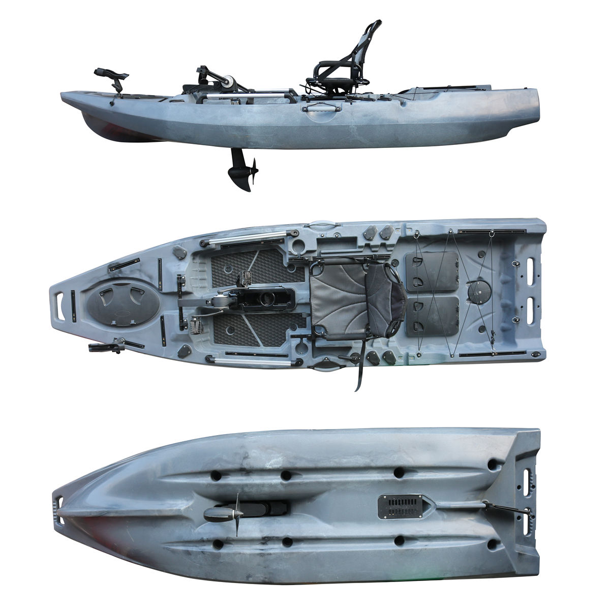 Fishing Kayak Sit On Top - Kajak wędkarski Vicking 2026 dla jednej