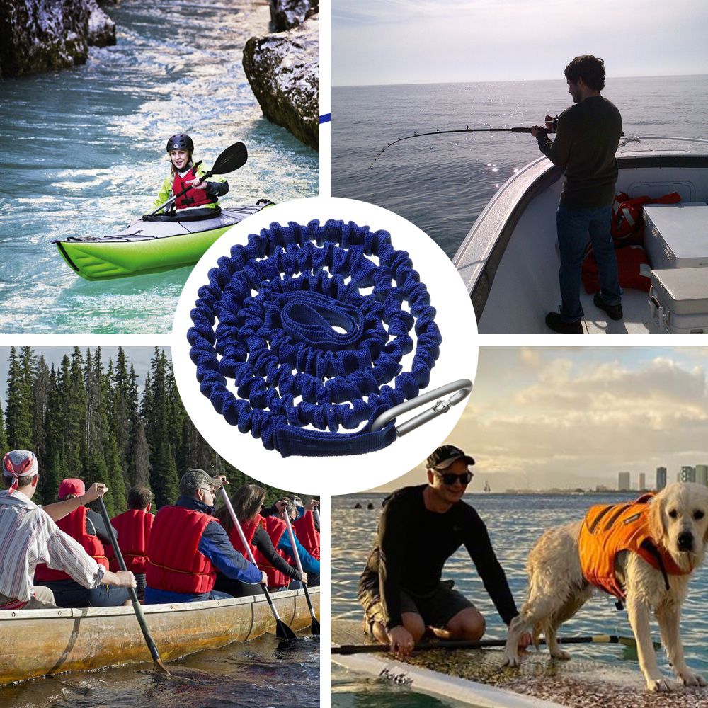Regulowana elastyczna smycz do – Fishing Kayak Anchor recenzja i cena