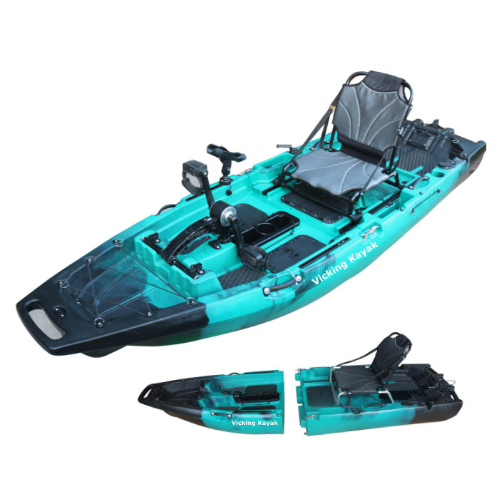 Nowy modułowy kajak 2025, 9,5  – Fishing Kayak Paddle recenzja i cena