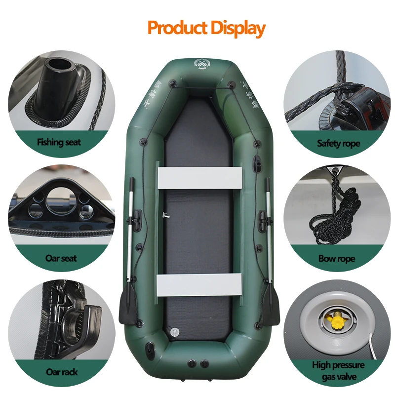 1.75 ~ 3.6m zielona ponton z p – Fishing Kayak Sit On Top recenzja i cena