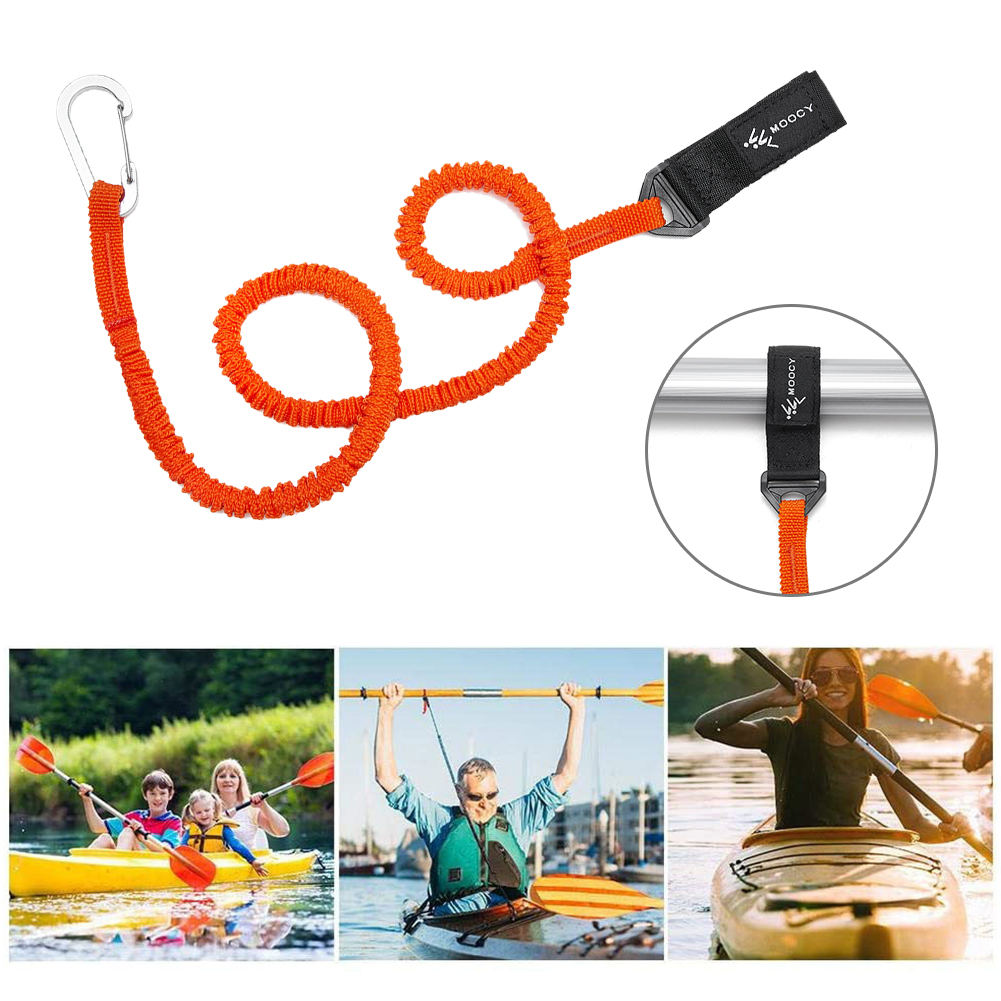 5-1 szt. Elastyczna smycz do w – Fishing Kayak Paddle Leash recenzja i cena