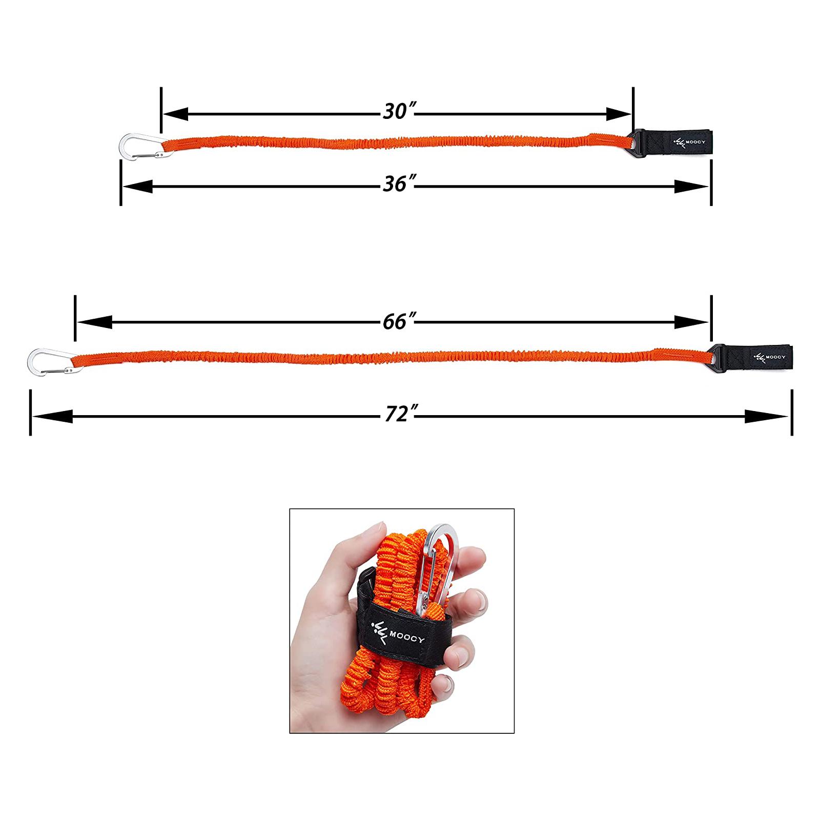 Regulowany elastyczny sznurek  – Fishing Kayak Paddle Leash recenzja i cena