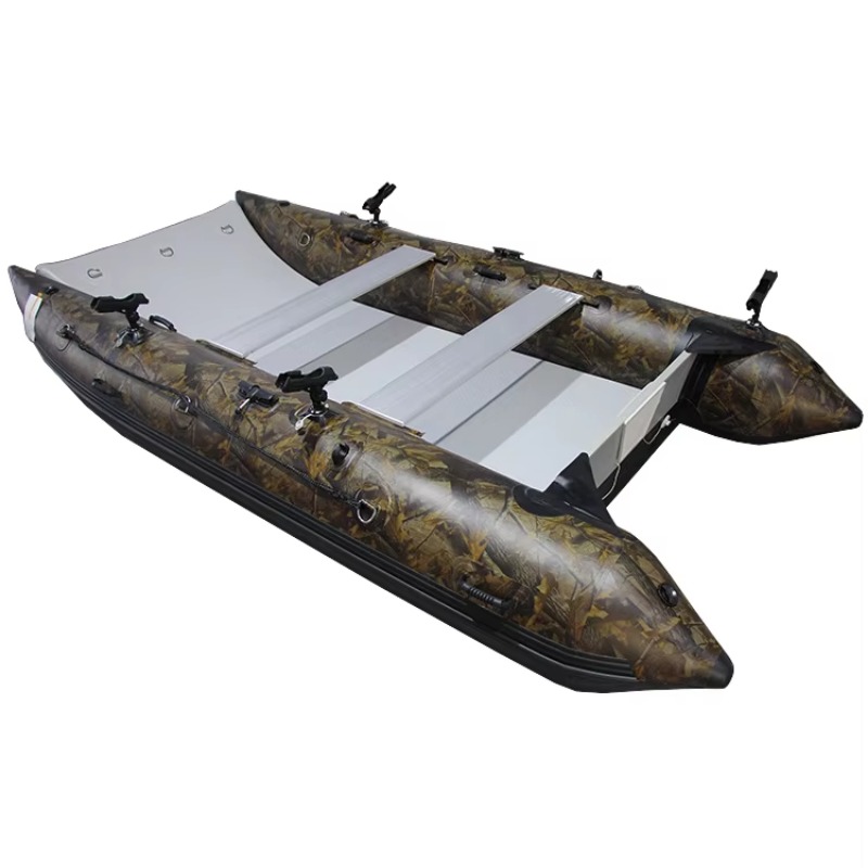 Szybki katamaran, ponton, łódź – Fishing Kayak Inflatable recenzja i cena