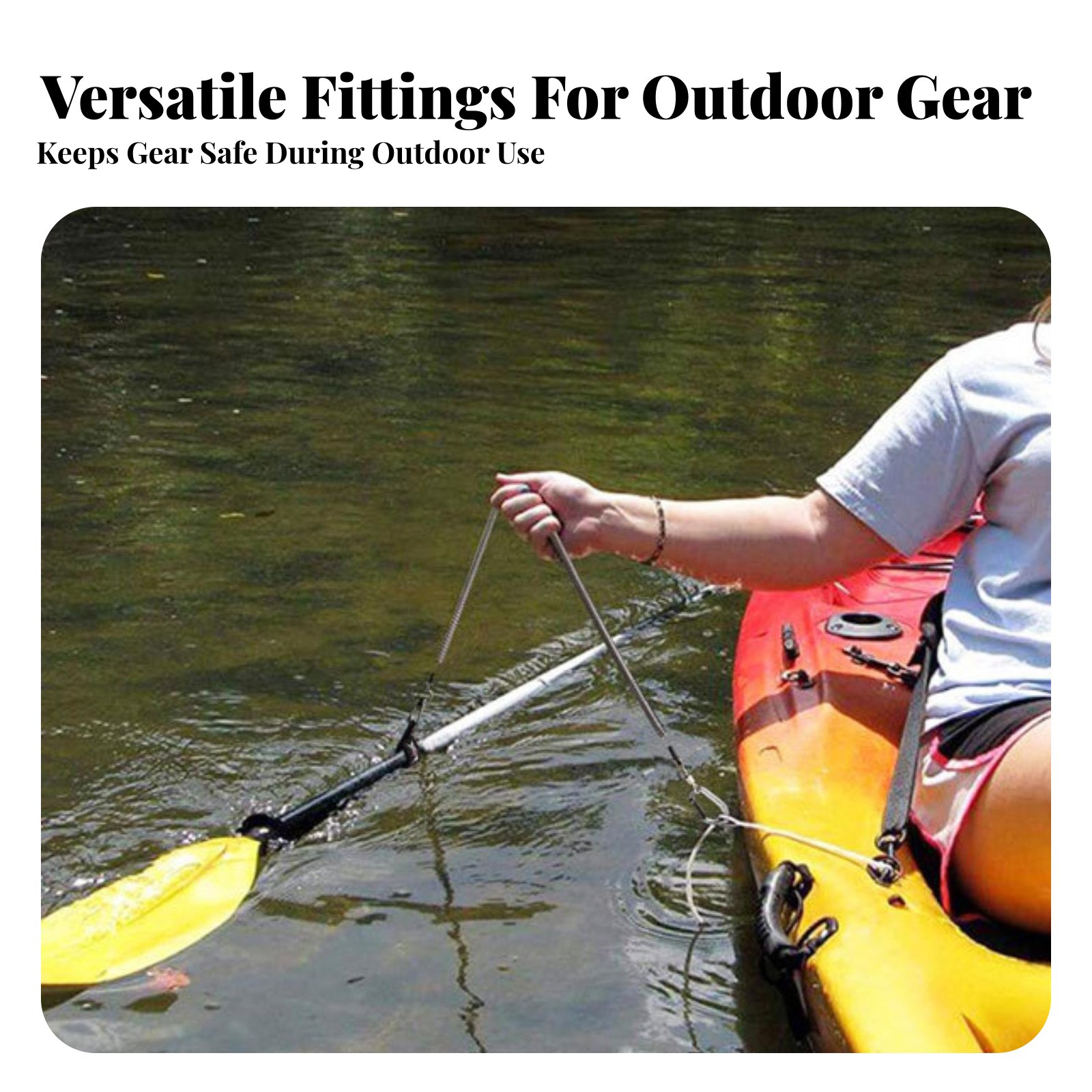 Regulowana zwijana smycz do wę – Fishing Kayak Paddle Leash recenzja i cena