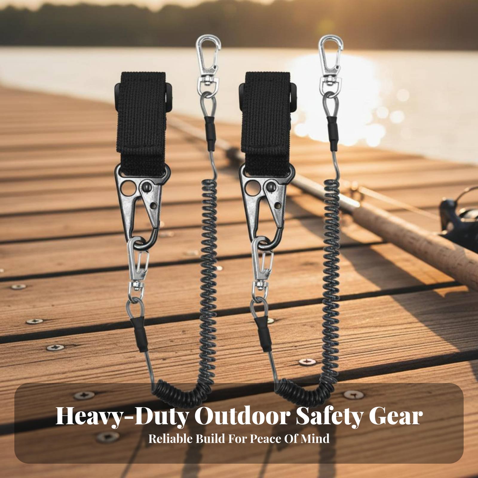 Regulowana zwijana smycz do wę – Fishing Kayak Paddle Leash recenzja i cena