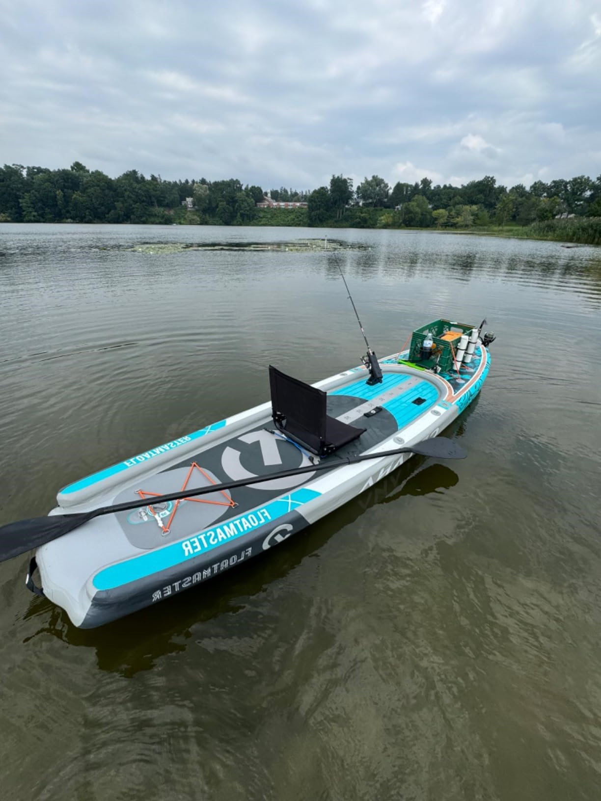 Chińska Fabryka Pontonów Dmuch – Fishing Kayak Paddle recenzja i cena